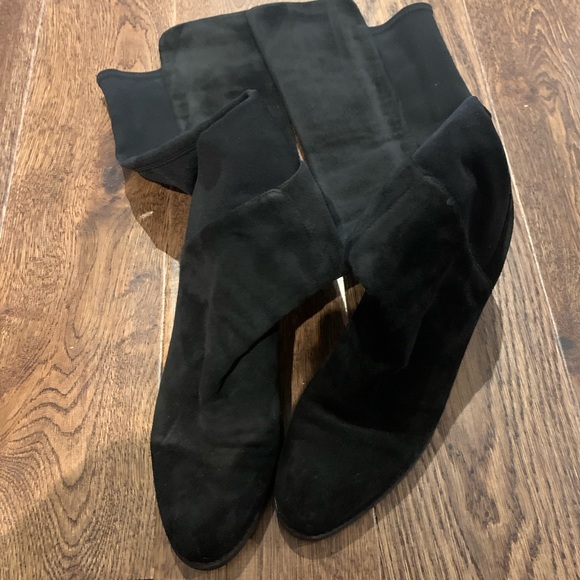 Stuart Weitzman Hijack Suede Boots - Picture 6 of 10
